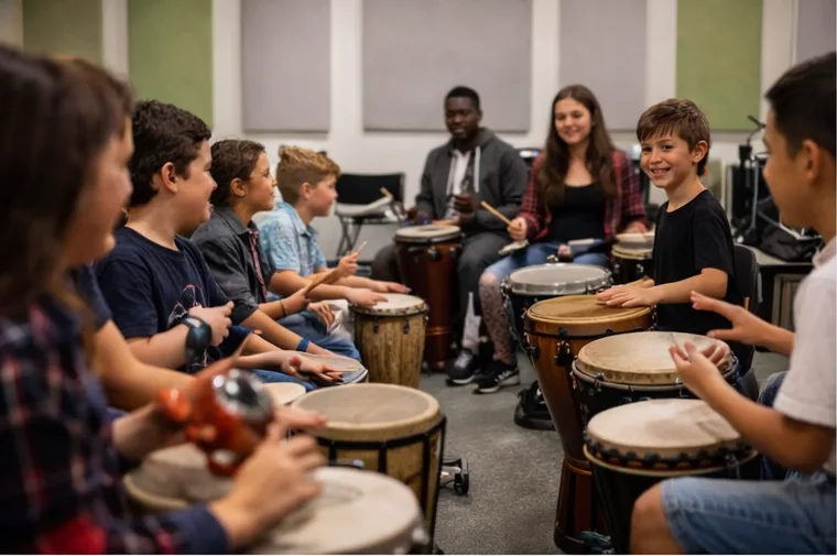 Drum Circle a Tivoli e Guidonia: laboratorio di percussioni e ritmo di gruppo